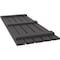 Ekena Millwork Americraft 5-Board, 3 Batten Exterior Real Wood Spaced Board-n-Batten Shutters, ARW401SB519X54SMH, PR ARW401SB519X54SMH - alternate 5